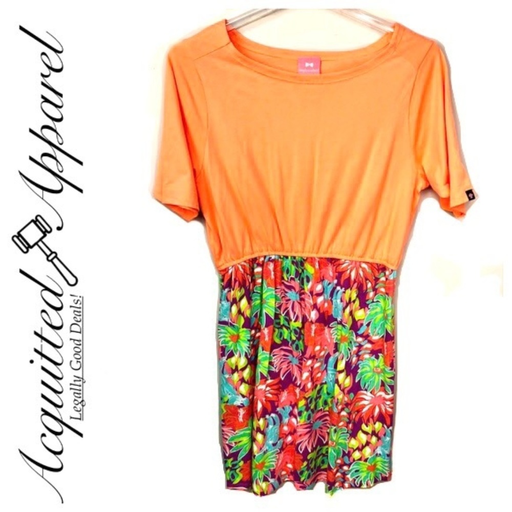 Simply Southern Floral Pattern Dress Plus Size